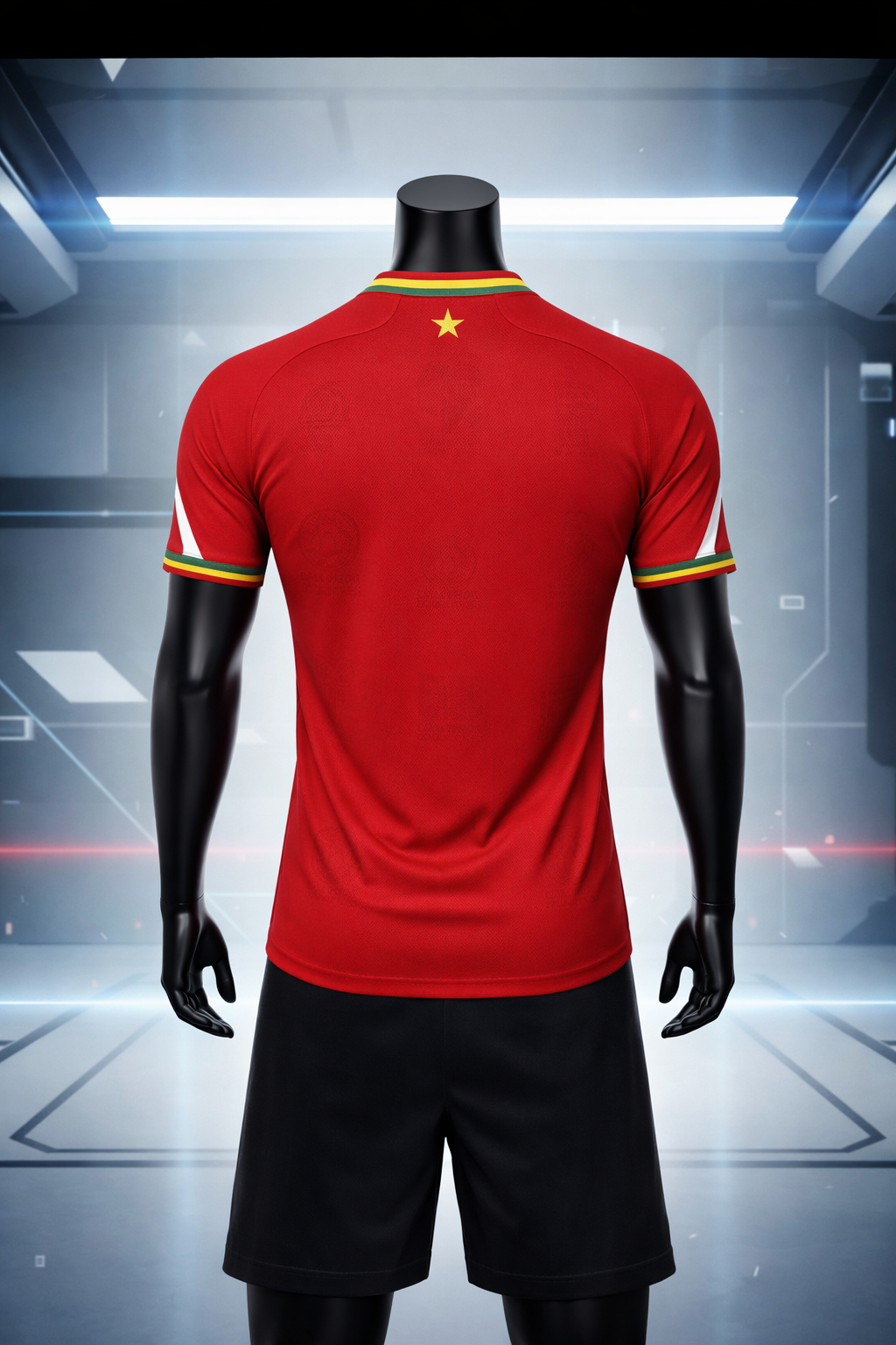 Men's Ghana Heritage Jersey Short-sleeve Red