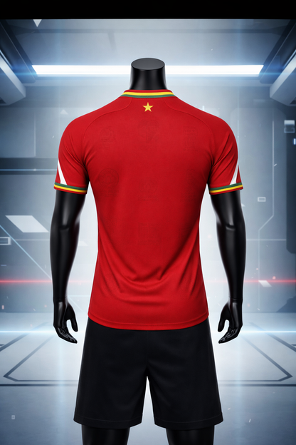 Men's Ghana Heritage Jersey Short-sleeve Red