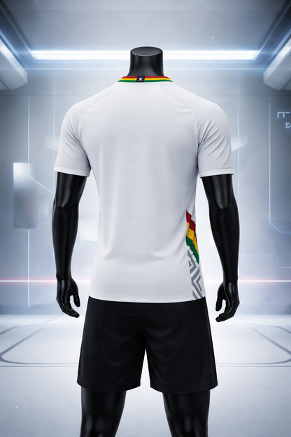Men's Ghana Heritage Jersey Short-sleeve White