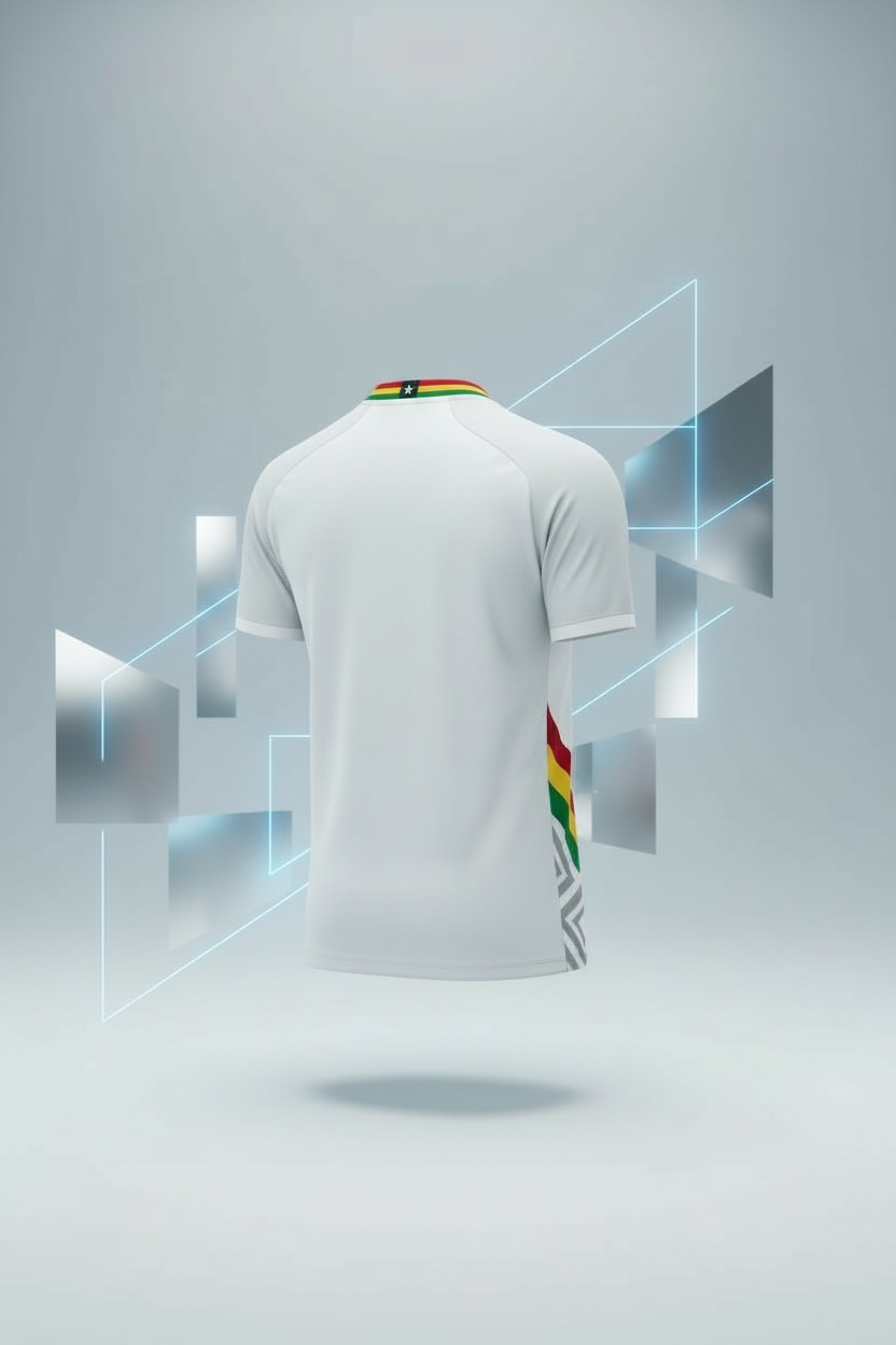 Men's Ghana Heritage Jersey Short-sleeve White