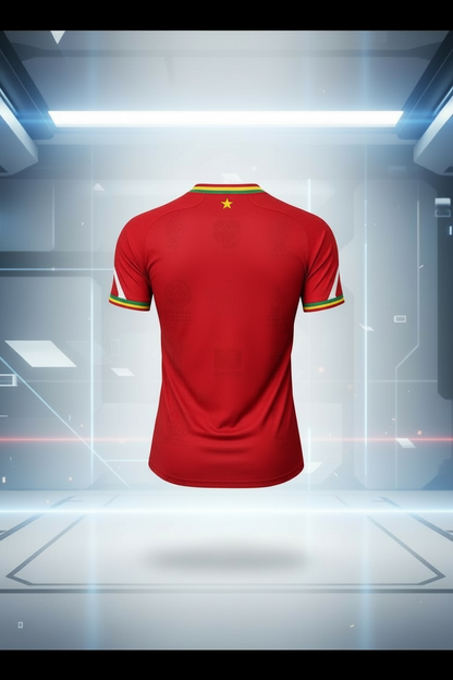 Men's Ghana Heritage Jersey Short-sleeve Red
