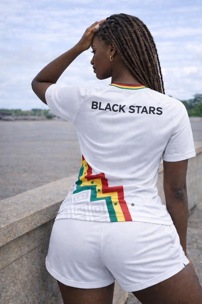 Women's Ghana Heritage Jersey Short-sleeve White